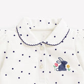 Baby Girls Polo Shirt Rabbit Pattern Cotton Clothes-Veeddydropshipping